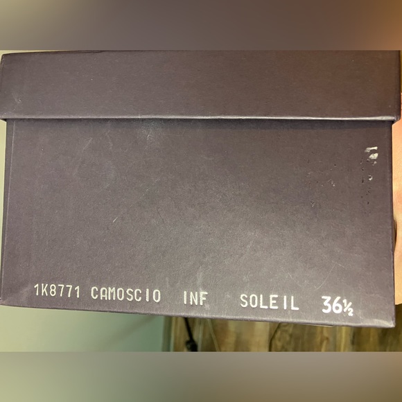 Prada Mustard Yellow 36.5/6 Suede Ballet Flats - Picture 3 of 12